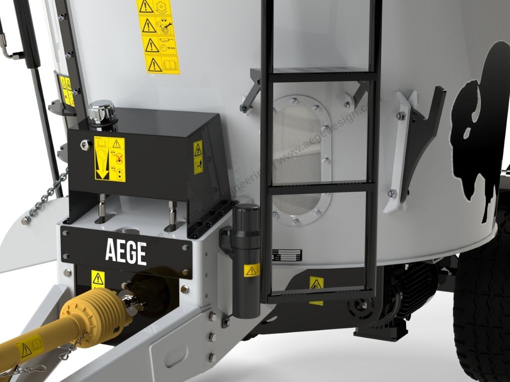 迷你系列立式饲料搅拌机零件